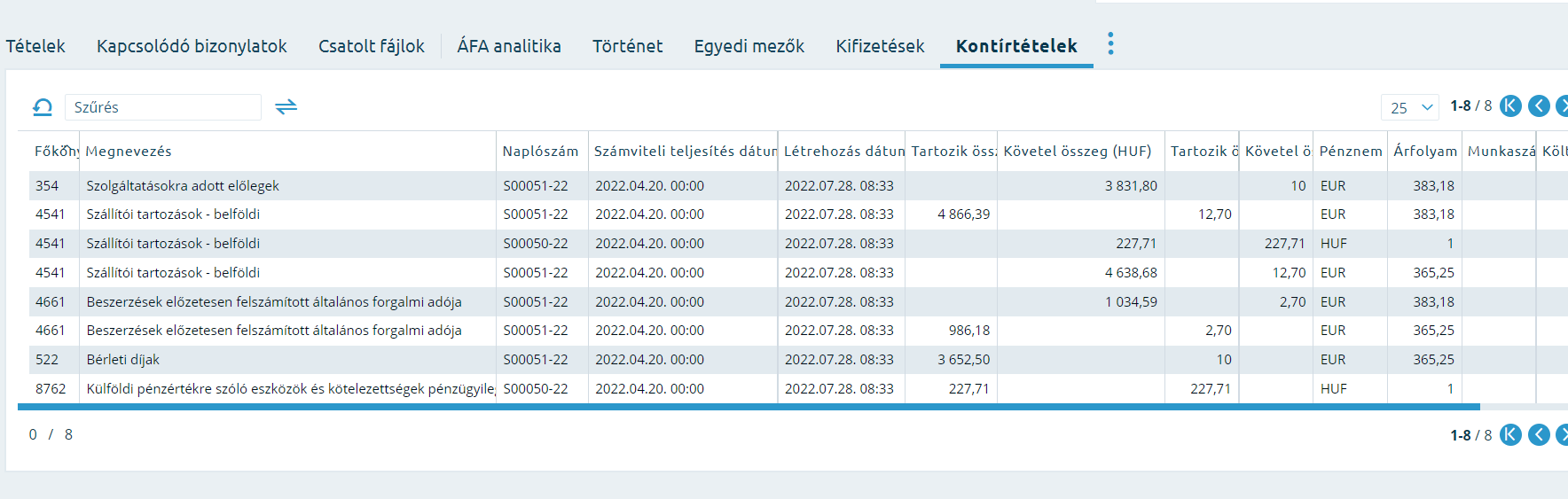 Smartfront ÁFD 5.19 > Beszállítói számla: előleg és végszámla > devizás besz szla kontír.png