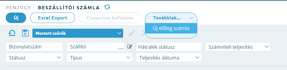 Smartfront ÁFD 5.19 > Beszállítói számla: előleg és végszámla > image-2023-4-20_14-40-22.png