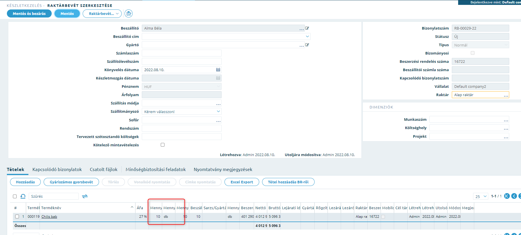 Smartfront ÁFD 5.19 > Beszállítói számla rögzítése folyamatleírás > raktárbevét.png
