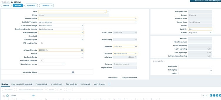 Smartfront ÁFD 5.19 > Számlázási folyamat > Számla szerkesztő.jpg
