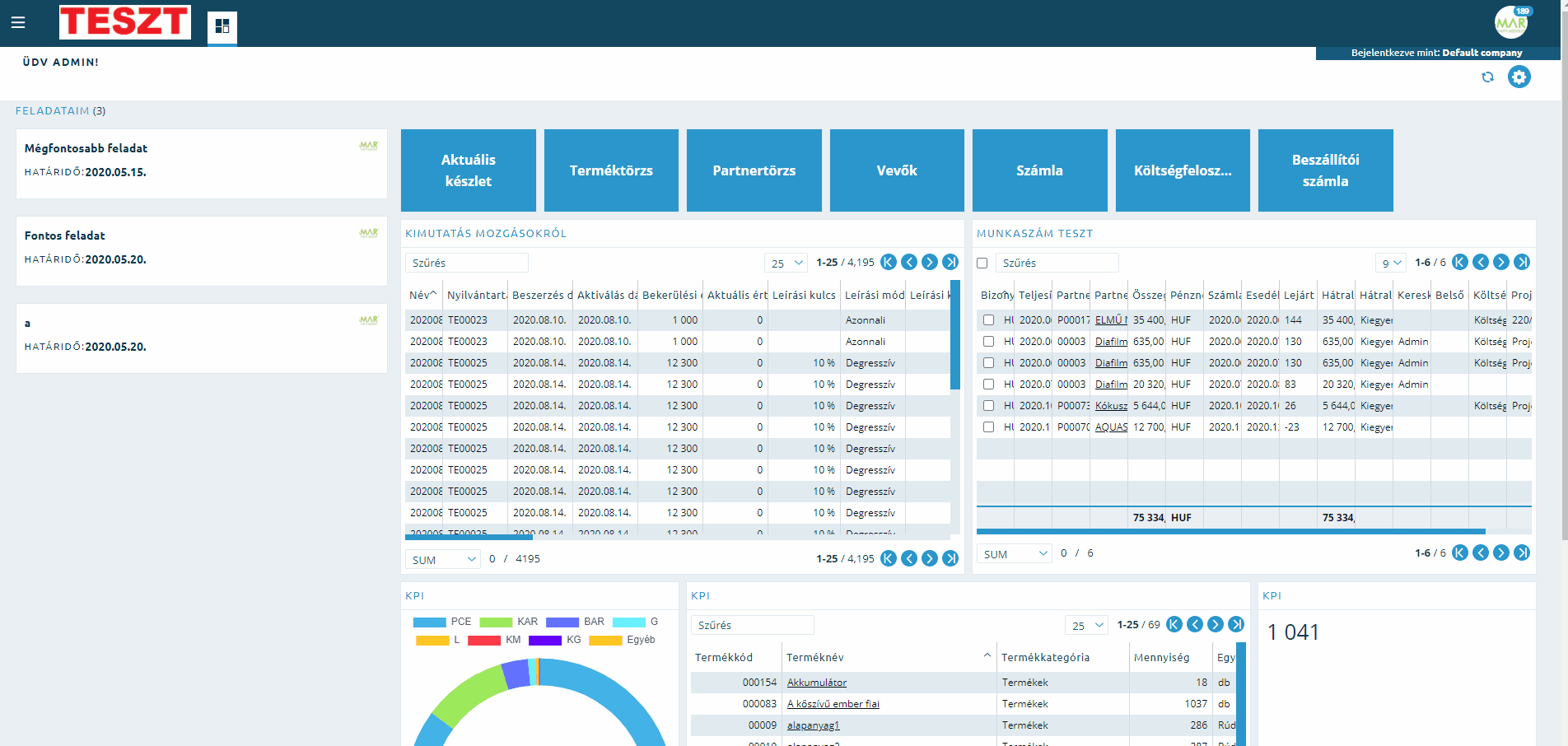 Smartfront ÁFD 5.19 > Termék rögzítés > Termék_rögzítés.gif