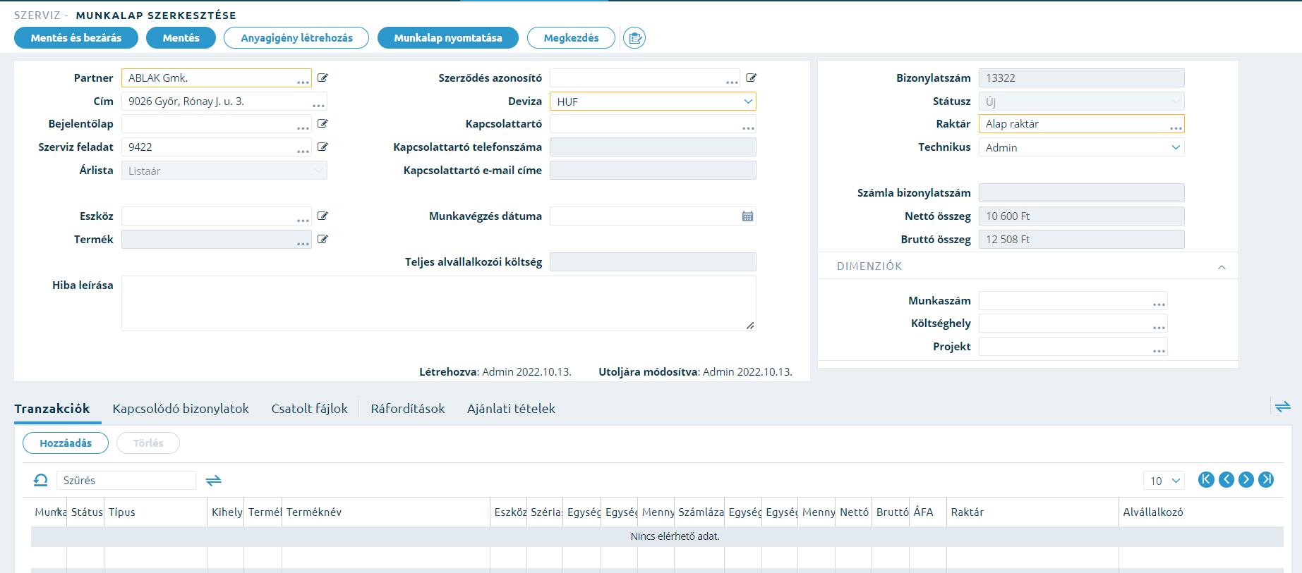 Smartfront ÁFD 5.19 > Ajánlat szerviz kapcsolt folyamat > image-2022-10-13_11-32-23.png